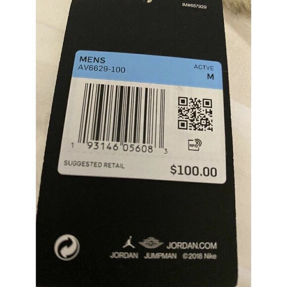 Nike Air Jordan Sport DNA Basketball JerseyAV6629-100 Space Jam Men’s Sz M - Picture 12 of 12